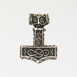 Thor's Hammer Norse Pendant in Lead-Free Pewter