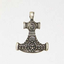 Thor's Hammer Norse Pendant in Lead-Free Pewter