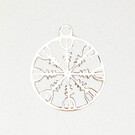Helm of Awe Norse Pendant in Lead-Free Pewter