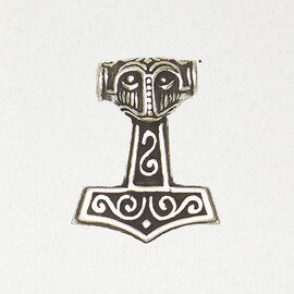 Thor's Hammer Norse Pendant in Lead-Free Pewter