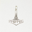 Thor's Hammer Norse Pendant in Lead-Free Pewter