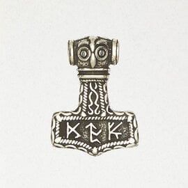 Thor's Hammer Norse Pendant in Lead-Free Pewter