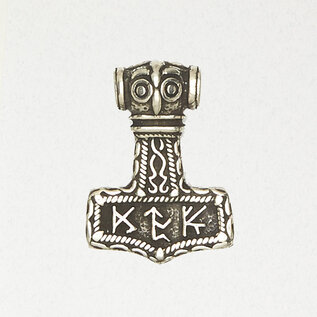 Thor's Hammer Norse Pendant in Lead-Free Pewter