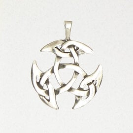 Celtic Weave Pendant in Lead-Free Pewter