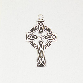 Celtic Cross Pendant in Lead-Free Pewter
