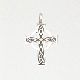 Celtic Cross Pendant in Lead-Free Pewter