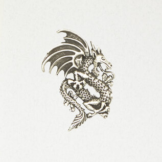 Celtic Dragon Pendant in Lead-Free Pewter