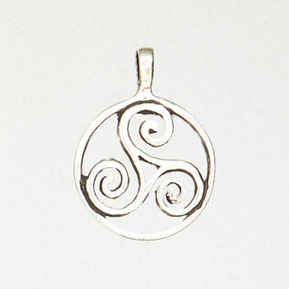 Talisman Of The Sacred Three Pendant in Lead-Free Pewter