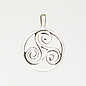 Talisman Of The Sacred Three Pendant in Lead-Free Pewter
