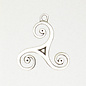 Talisman Of The Sacred Three Pendant in Lead-Free Pewter