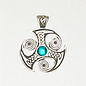 Talisman Of The Sacred Three Pendant in Lead-Free Pewter