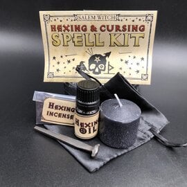Salem Witch Hexing & Cursing Spell Kit