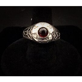 Ring Celestial Enchantments with Garnet (Size 9)