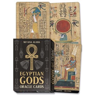 Llewellyn Worldwide Egyptian Gods Oracle Cards - by Silvana Alasia