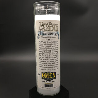 Tarot Power Candle - The World