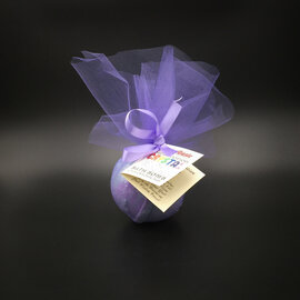 Pure Magic Dream Potion Crystal Ball Bath Bomb with a Fluorite Crystal Inside!