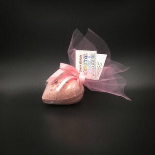 Pure Magic Love Potion Crystal Ball Bath Bomb with a Rose Quartz Crystal Inside!