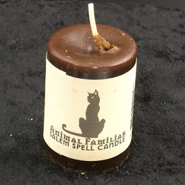 Animal Familiars Votive Candle