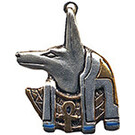 Anubis Amulet for Guidance on Life's Journey