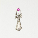 Drawing Down The Moon Pendant in Lead-Free Pewter