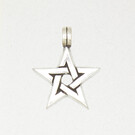 Pentagram Pendant in Lead-Free Pewter