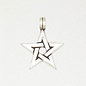 Pentagram Pendant in Lead-Free Pewter