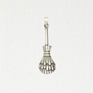 Witches' Broom Pendant in Lead-Free Pewter