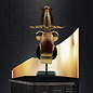 Bust of Khnum Statue - 12 Inches Tall in Hand-Painted Stone - Made in Egypt