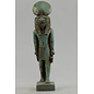 Horus Statue - 9 Inches Tall in Flame Stone - Made in Egypt