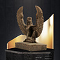 Winged Isis Statue - 9.2 Inches Tall in Granite - Made in Egypt