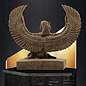 Winged Isis Statue - 9.2 Inches Tall in Granite - Made in Egypt