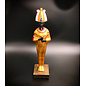 Osiris god of agriculture & after life  - 13 Inches Tall in Gold Polystone - Made in Egypt