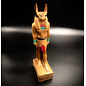 Anubis Statue - 12 Inches Tall in Handpainted Polystone - Made in Egypt