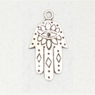Hamsa Pendant in Lead-Free Pewter