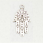 Hamsa Pendant in Lead-Free Pewter