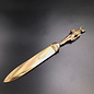 Cretan Minotaur Athame - 11 Inches Long with Bronze Handle and Blade - Made in Crete