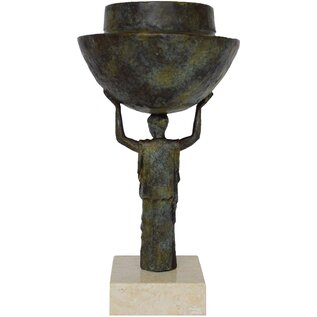 Censer of Delphi - 11 Inches Tall in Bronze - Made in Greece