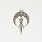 Moon Goddess Pendant in Lead-Free Pewter
