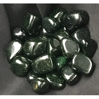 Stone Spinner Green Goldstone