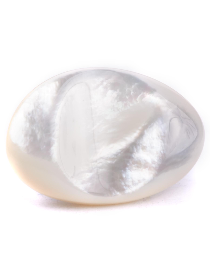 MOP Pebble set in 925 SS Cufflinks