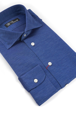 100%CO Jersey Knit Shirt, Melange - P-17131