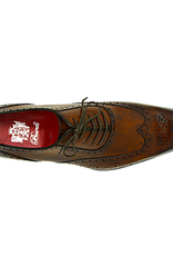 Brown Oxford with Burnished Toe