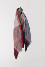 Oversized Plaid Scarf