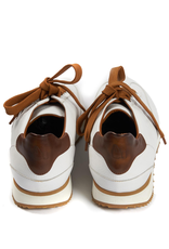 Calf Leather Sneakers, White