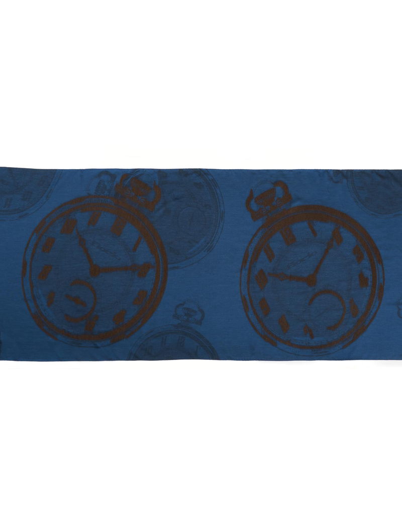 Printed Pocketwatch Scarf