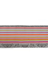 SE Paisley and Stripe  Multicolor Scarf