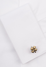 S/S Gold plated plated Clover cufflinks