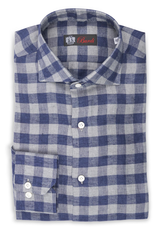 100% Linen Men's Twill Shirt (Handmade)