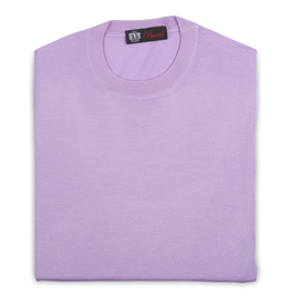 Cashmere / Silk Crew Neck Lavender