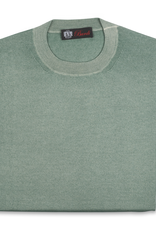 Cashmere / Silk Crew Neck Sage